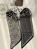 2024 Cashew Nut Print Scarf Silk Scarf Thin Ribbon Silk Scarf Female Narrow Long Multi-Functional Decorative Ribbon Scarf 6