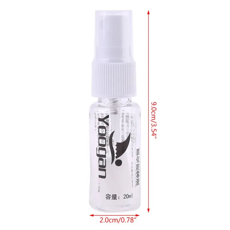 Spectacle Lens Anti Fog Agent Solidified Spectacle Lenses Anti-fog Agent Solid Non Fogging Liquid Spray Sprayer for Swim Pool Swimming Diving Goggles