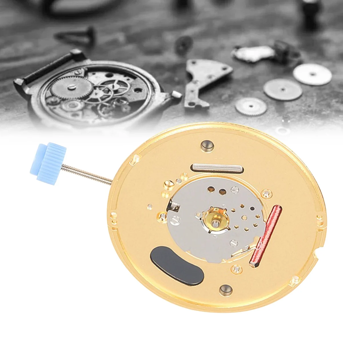 Часы F06101 с механизмом ETA F06.101 без календаря, двухконтактный Высокоточный механический кварцевый часовой механизм