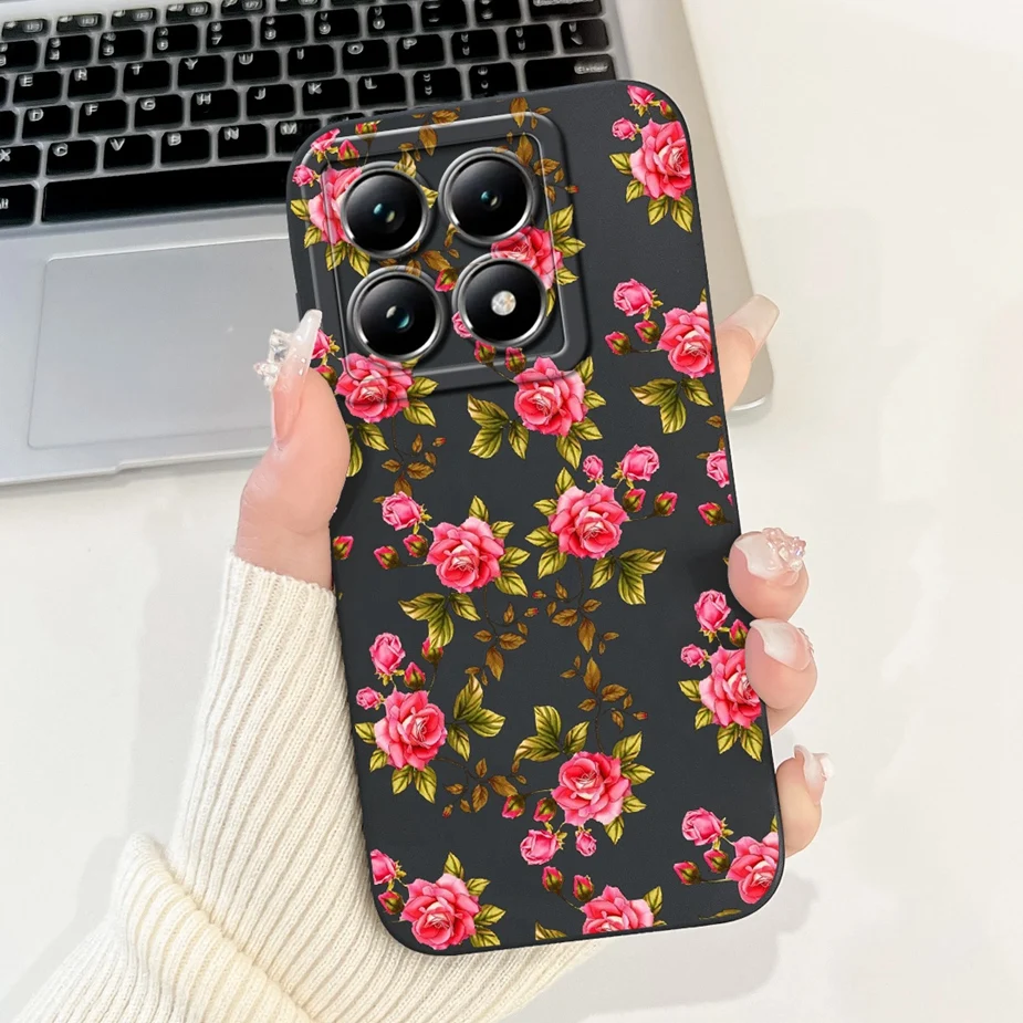 Luxury Sunflower Cartoon Girls Soft Silicone Phone Case