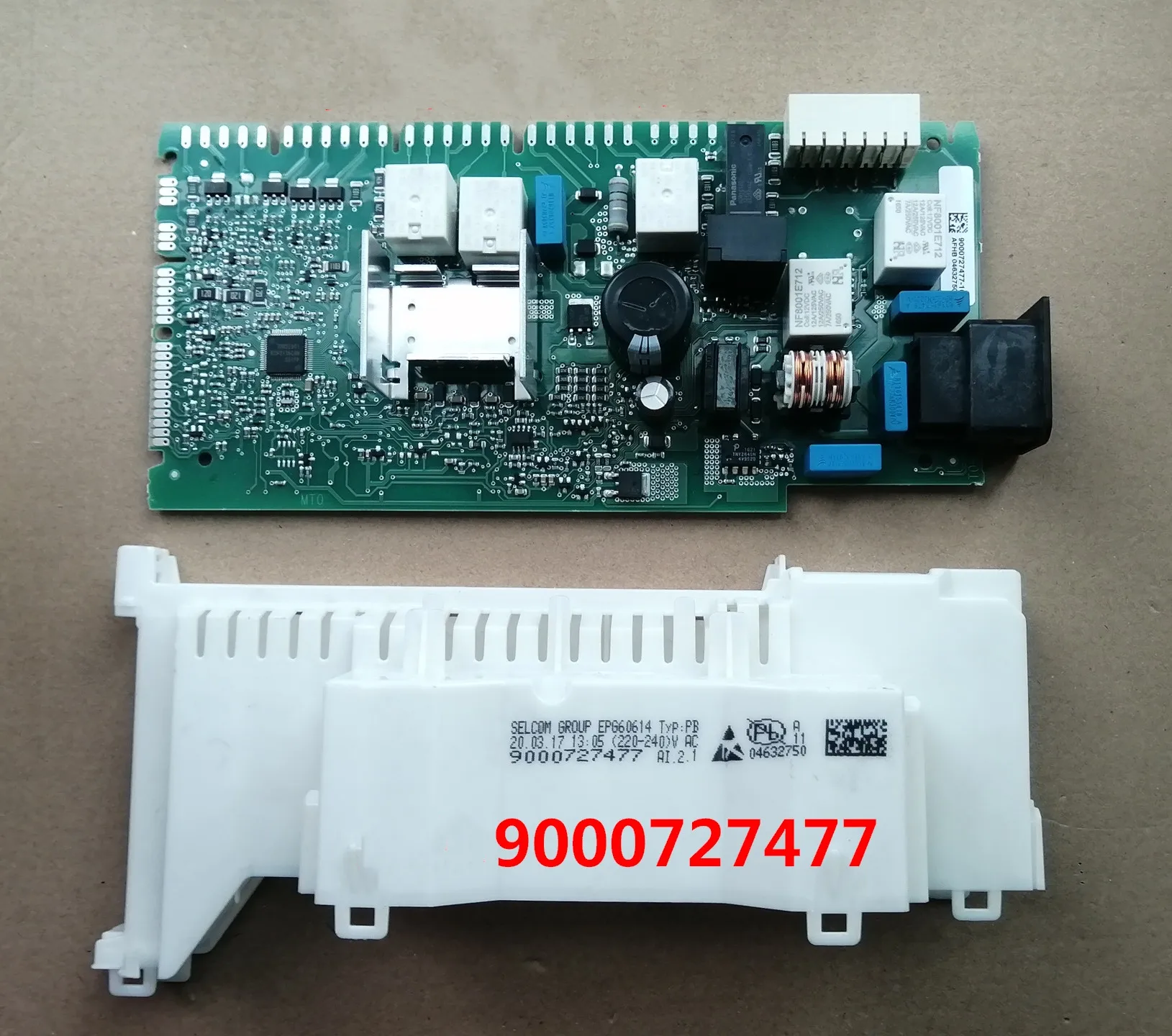 Used Original 9000727477 Motherboard For Siemens Bosch Dishwasher