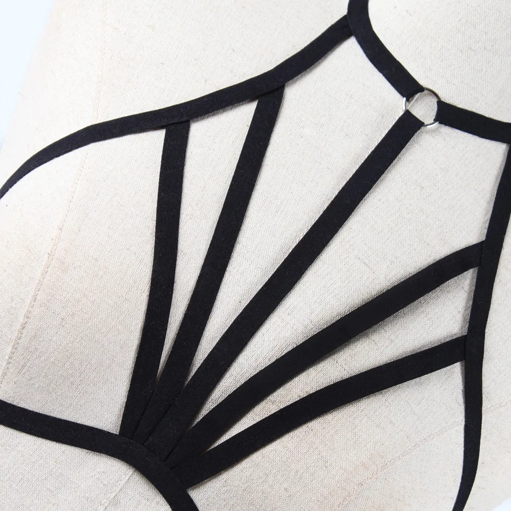 Sexy Erotic Bandage Push Up Women's Bra