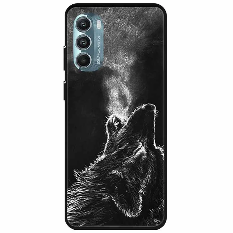 Silicone Luxury Cartoon TPU Bumper Phone Case with Dog Design