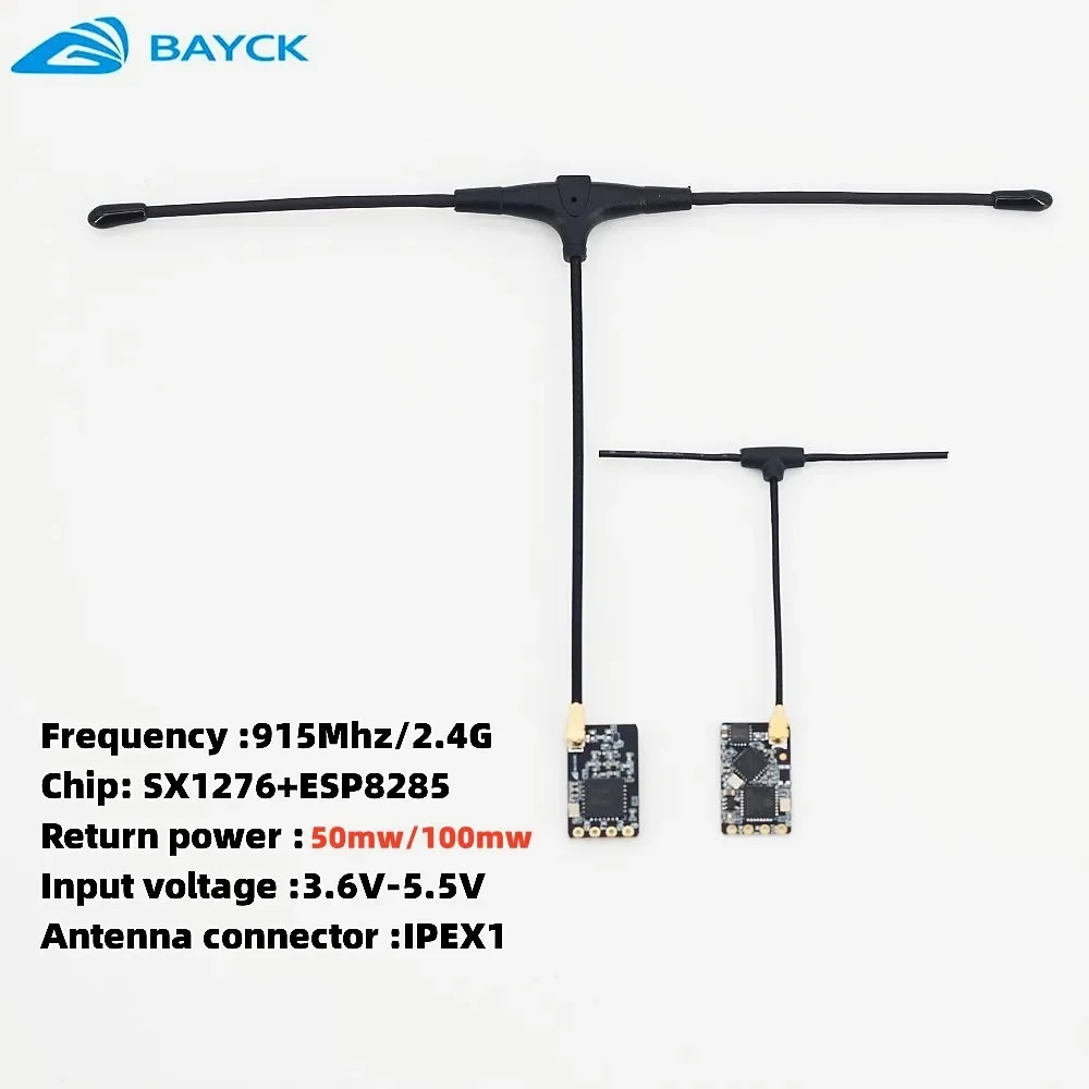 BAYCK ELRS 2.4G NANO Récepteur ExpressLRS 100mW pour FPV