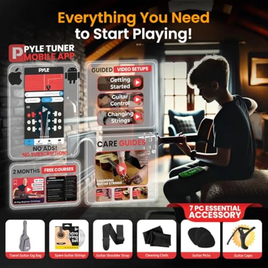 Full Size Acoustic Guitar Kit 2