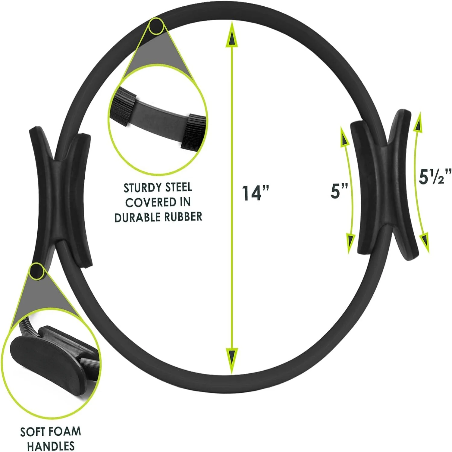 Transformative, Lightweight, Energizing Resistance Pilates Ring-Ultimate Game-Changing Session to Elevate Your Fitness-Power