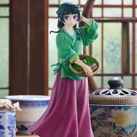 ⁦بالعربي: مجسم شخصية ماوماو (يوميات صيدلانية) بالفستان الأخضر بطول 15 سم | The Apothecary Diaries Maomao Green Dress Action Figure Collectible 15cm⁩ - الصورة ⁦6⁩