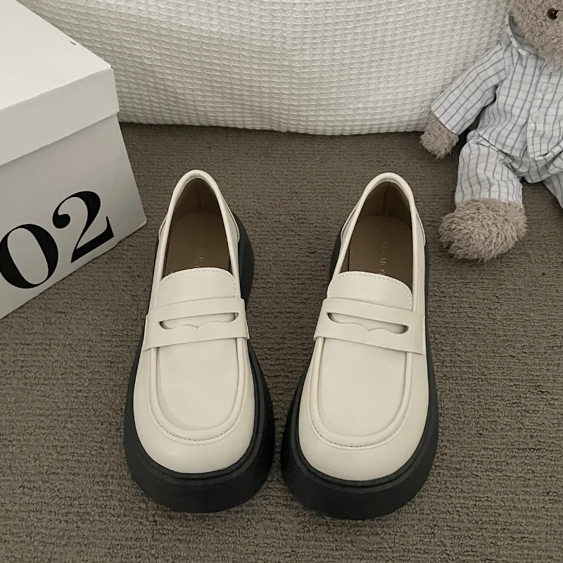 

Женские туфли с ремешком на пятке, Нескользящие однотонные удобные туфли мэри джейн с одной ногой и круглым носком, весна-осень 2022