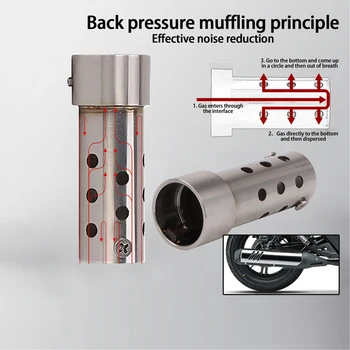 30MM รถจักรยานยนต์ TR300 ท่อไอเสียท่อช่วงการใช้งาน 2021 ปัจจุบันอุปกรณ์เสริมรถจักรยานยนต์ 1