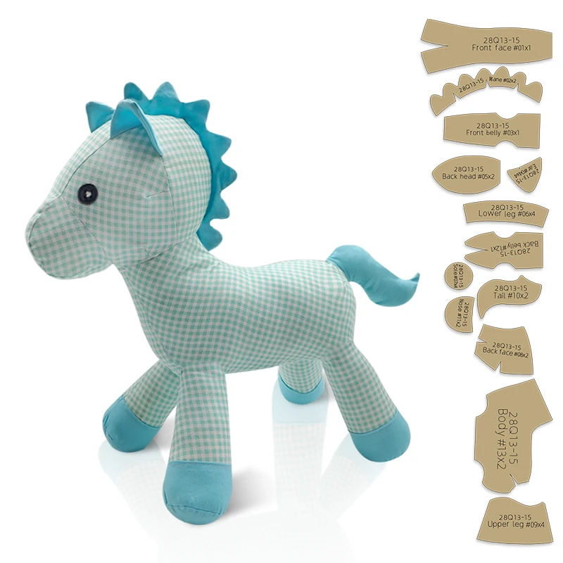 Horse Shape Template Set 5