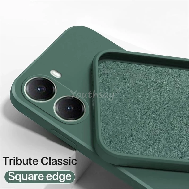 Premium Liquid Silicone Anti-Drop Phone Protector Case in TPU