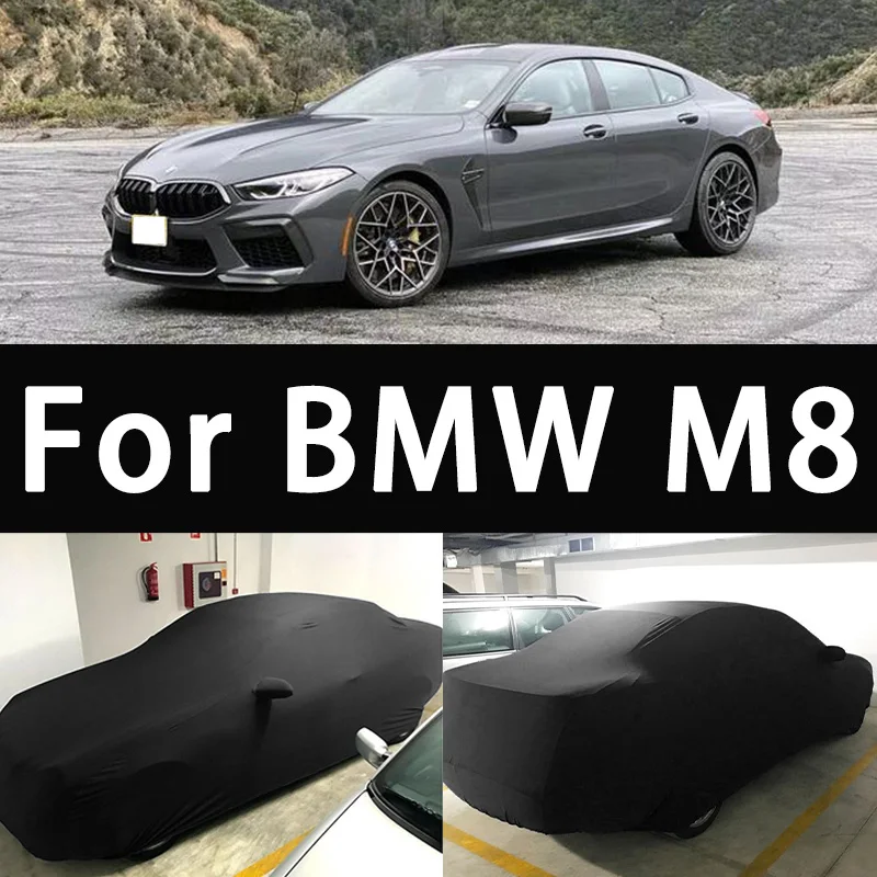 Per Bmw M8 Outdoor Elastic Carcover Protezione Solare Isolamento Termico Snowcover Adustprevention Resistente All'Usura Antistatico