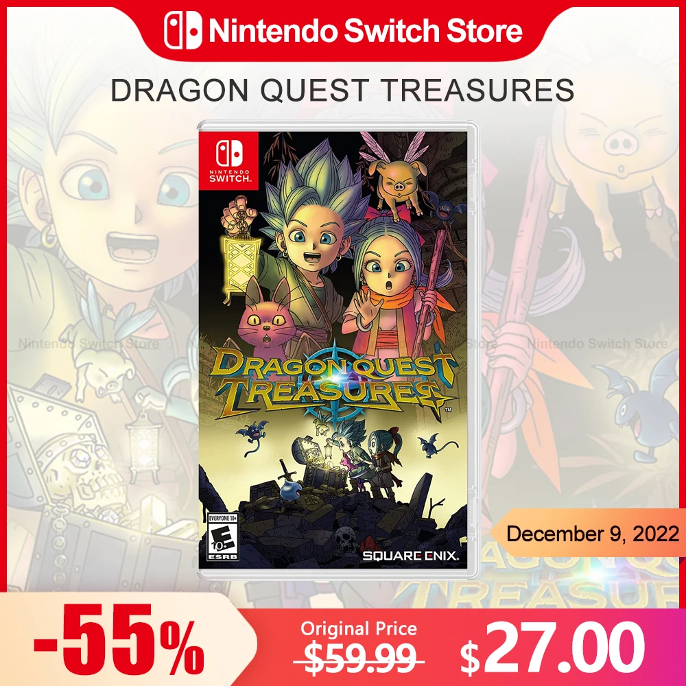 Dragon Quest Treasures Nintendo Switch Game Deals 100% Ufficiale Originale Gioco Fisico Card Rpg Genere Per Switch Oled Lite