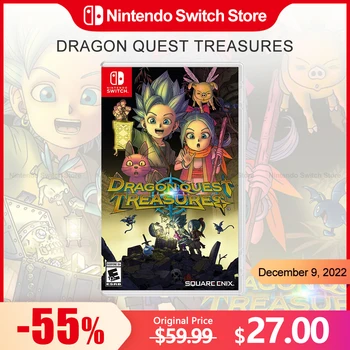 드래곤 퀘스트 트레저 닌텐도 스위치 게임 거래 100%, 공식 오리지널 피지컬 게임 카드, RPG 장르, 스위치 OLED 라이트