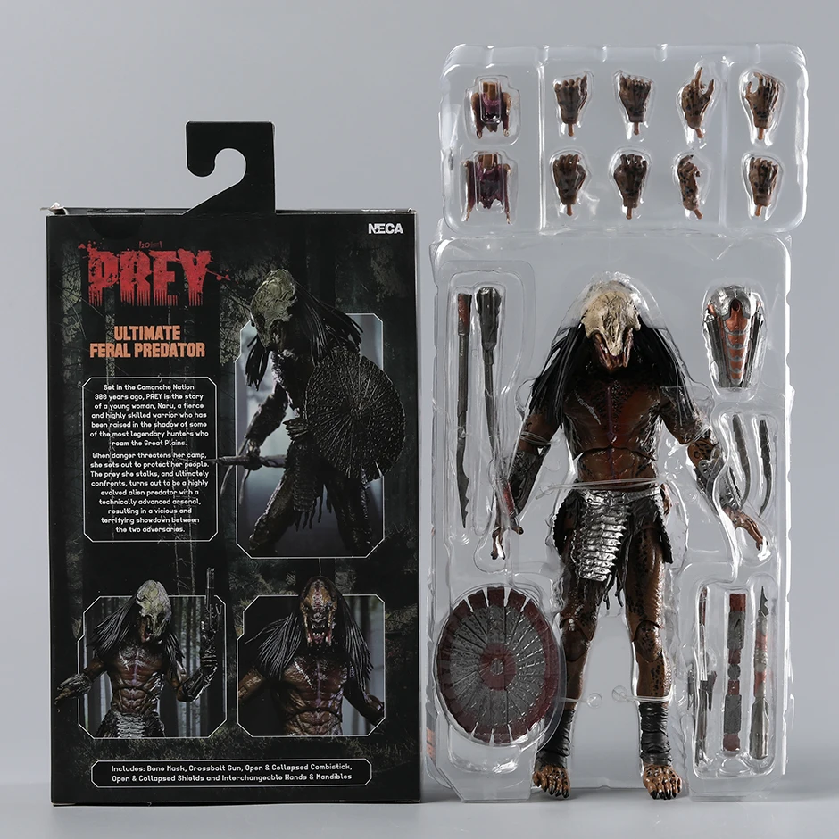PREY ULTIMATE FERAL PREDATOR NECA プレデター Prey - Ultimate “Camo Reveal” Feral Predator 7” Scale Action