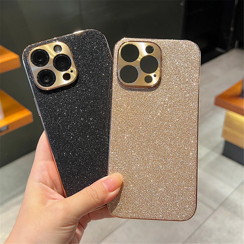 JIAXIUFEN Coque iPhone 14 iPhone 13 Paillettes Rétro Peinture à l'huile
