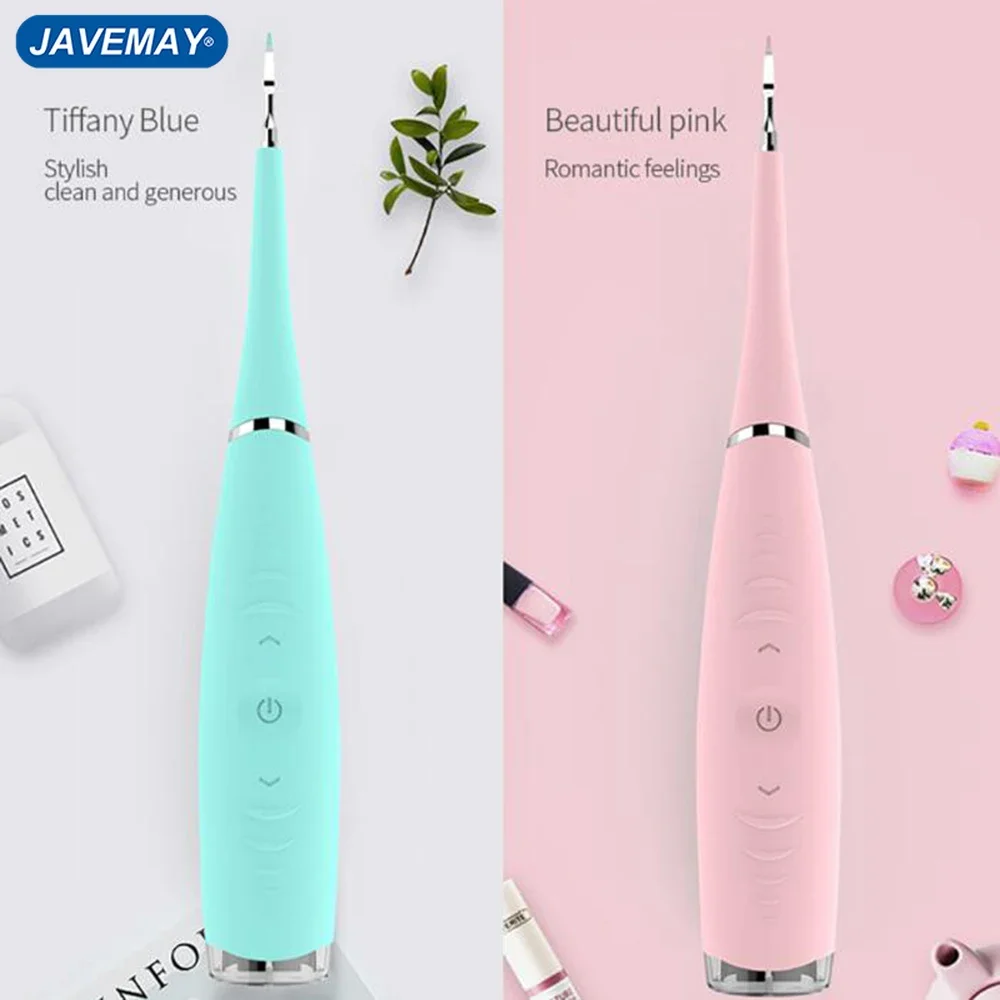 USB Recharge Vibration Sonic Dental Scaler Tooth Calculus Remover Tooth Stains Tartar Cleaner Tool Whiten Teeth Dropshipping 3d printer parts 2gt timing pulley 32 tooth wheel 5mm 6mm 6 35mm 8mm 10mm hole aluminum gear 32 teeth width 6mm 10mm repair tool