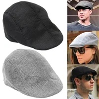 2022 Fashion Newsboy Caps Gatsby Hats Ivy Golf Driving Sun Flat Cabbie Cap Peaky Blinder for Men Women Summer Spring Autumn Hat 2