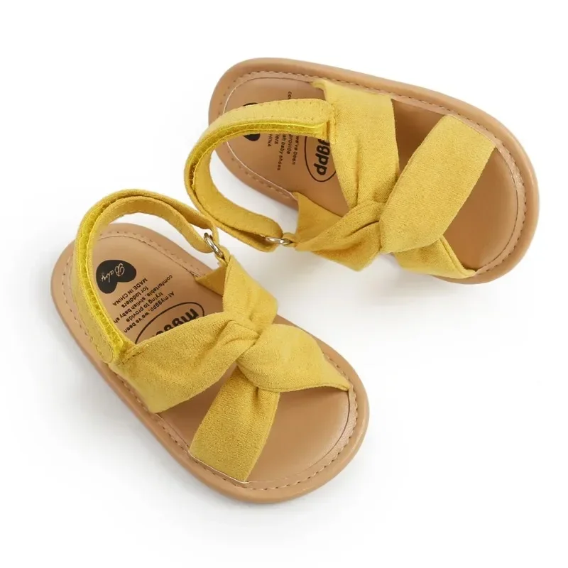 Kids shoes kids sandals baby sandals sandals and clogs Fashion Newborn Baby Girls Sandals Cute Summer Soft Sole Flat Princess Shoes Infant Non-Slip First Walkers Baby Girl Shoes