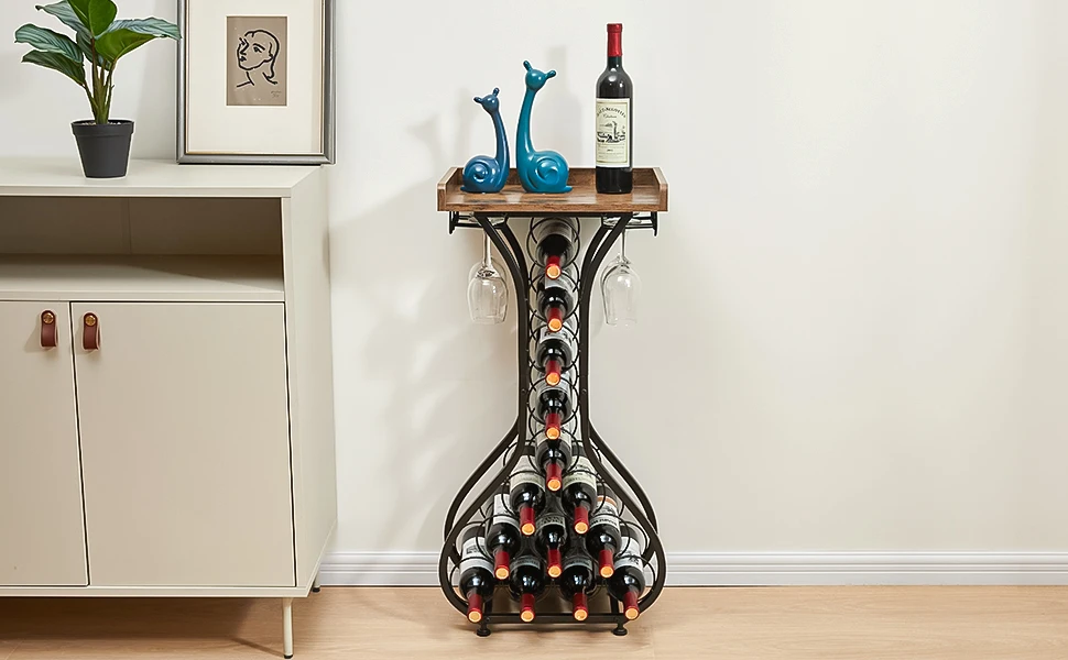 Wine Rack Freestanding Floor