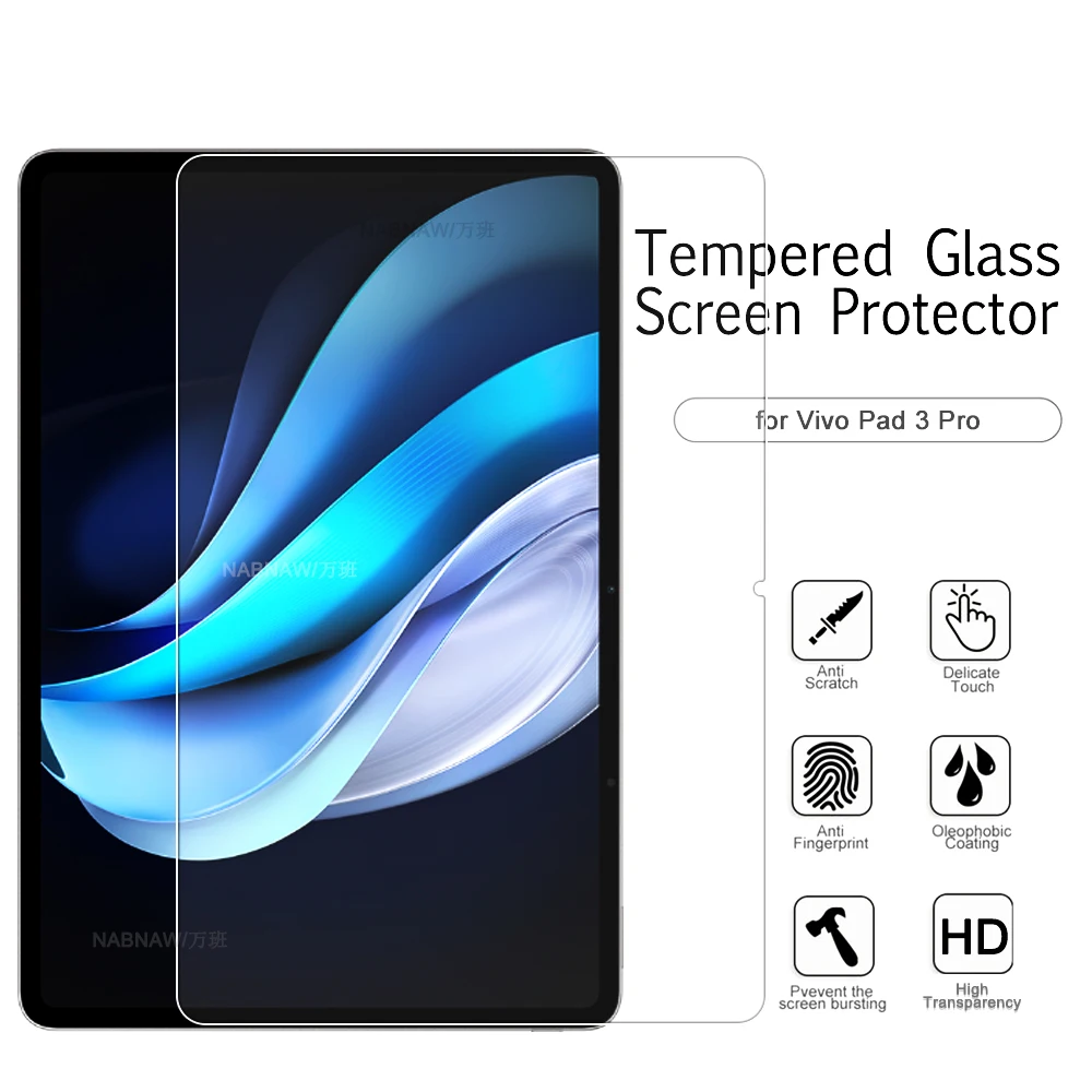 Scratch-Proof Tempered Glass HD Screen Protector - Bubble-Free Flawless Film