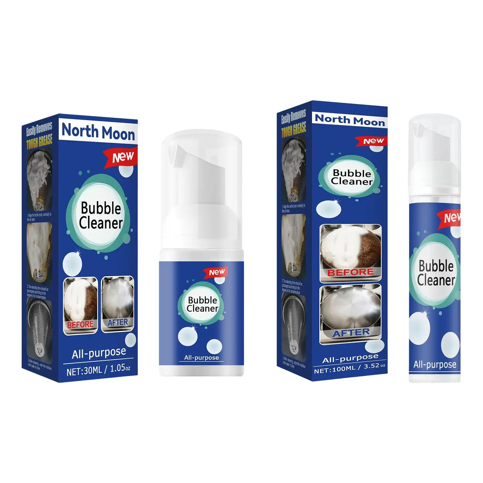 Cleaner Spray Kitchen Effective Heavy Duty All Purpose Multifunctional bubble cleaners Foam Cleaner for Stains Dirt Stubborn cleaning spray