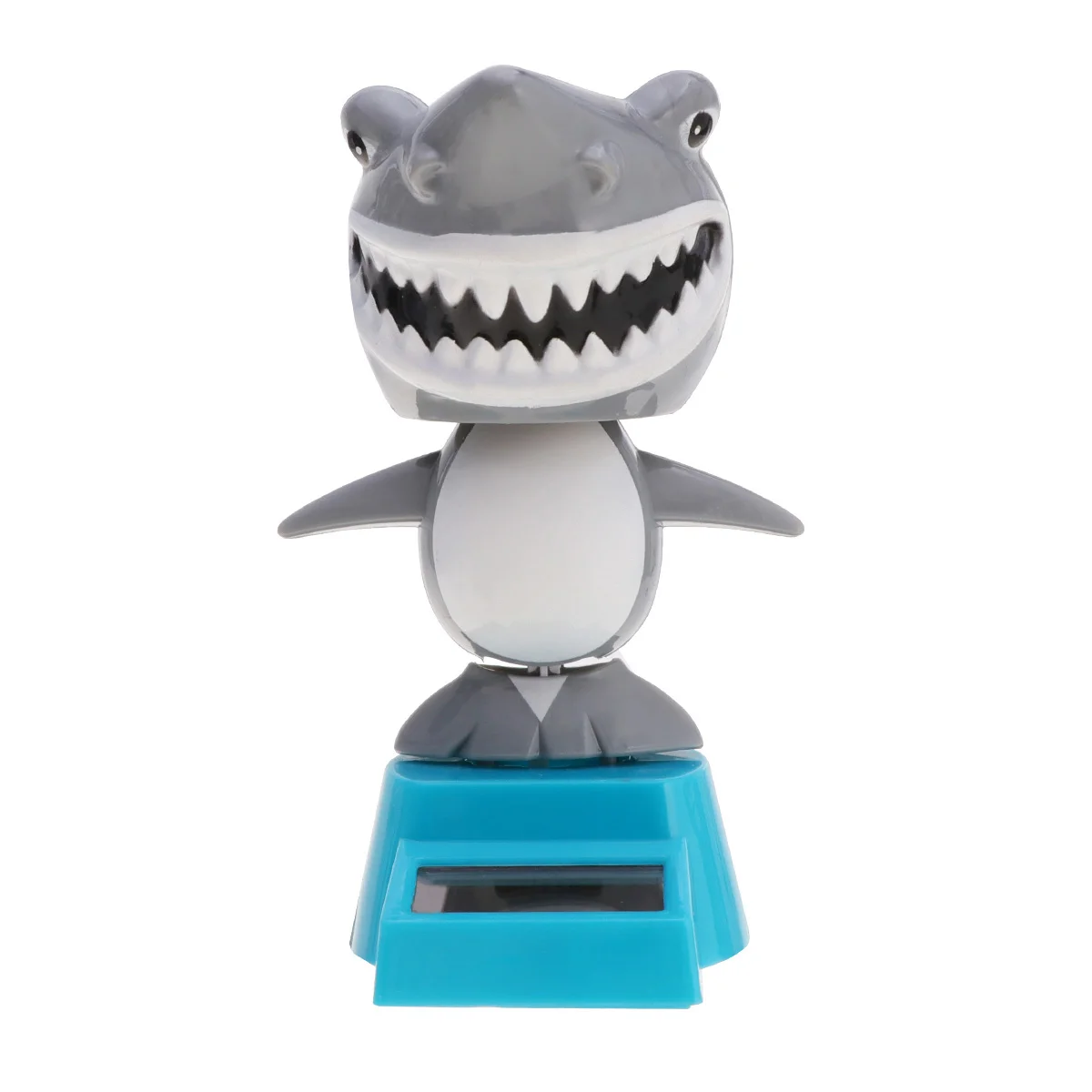 Car Solar Shark Dashboard Dancing Head Figurine Swing Shaking Doll  Bobblehead Toys Ornaments Powered Animal Desktop Figures - AliExpress
