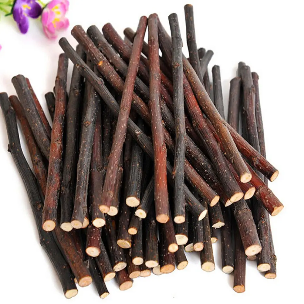 

Новый яблоко дерево жевать палочки Twigs для маленьких домашних животных Кролик Хомяк морская свинка попугаи