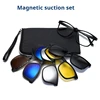 6 In 1 Magnetic Suction Frame TR Lens Holder Interchangeable For Men And Women, Sunshade Polarized Set, Sunglasses 3