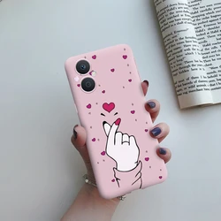 Cute Cartoon Silicone Phone Case - Creative Back Cover for OnePlus Nord N20 5G (Pink02)