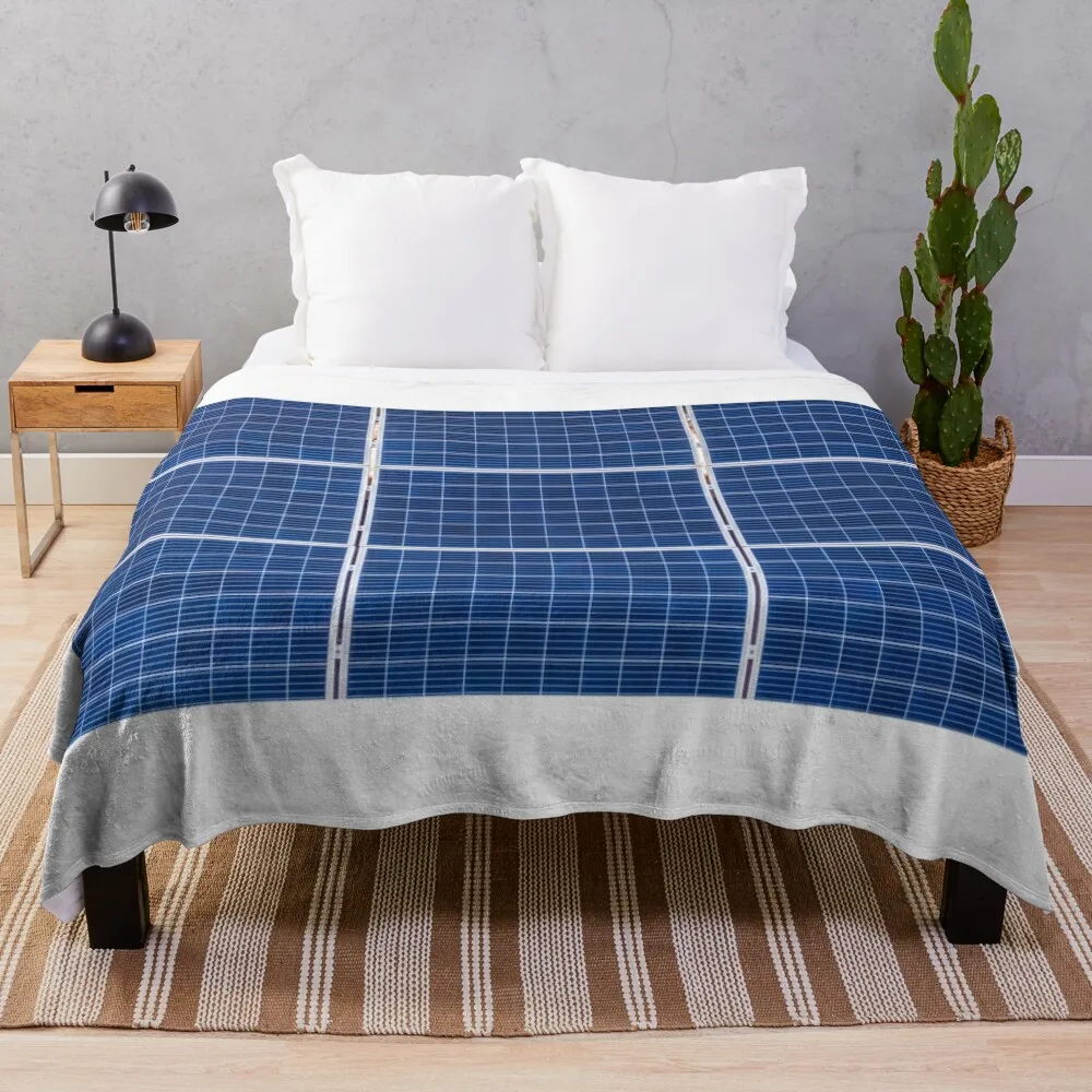

Solar panel texture Throw Blanket cosplay anime Thermal Blanket Sofa Blanket