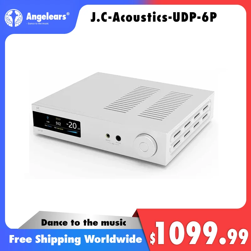 

J.C Acoustics UDP-6P ES9039SPRO Desktop DAC & Headphone Amplifier