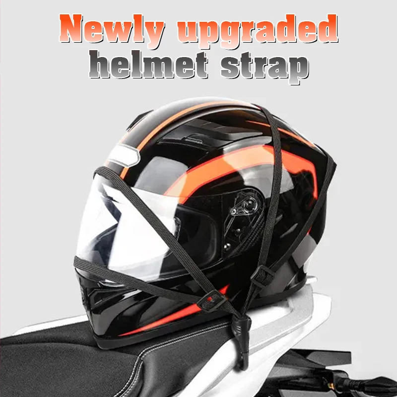 60/90cm Elastic Motorcycle Luggage Strap Moto MTB Bike Helmet Net Rope Universal Luggage Helmet Fixed Strap,motorcycle luggage strap,motorcycle luggage rope