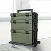 Car Tool Waterproof Box Plastic Case Storage Professional Heavy Duty Splicable Complete Mechanical Workshop Hardware Tool Box 1