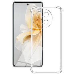 Luxury Silicone Phone Cover - Clear Shockproof Airbag TPU s for Vivo V40 Lite (Shockproof Case)