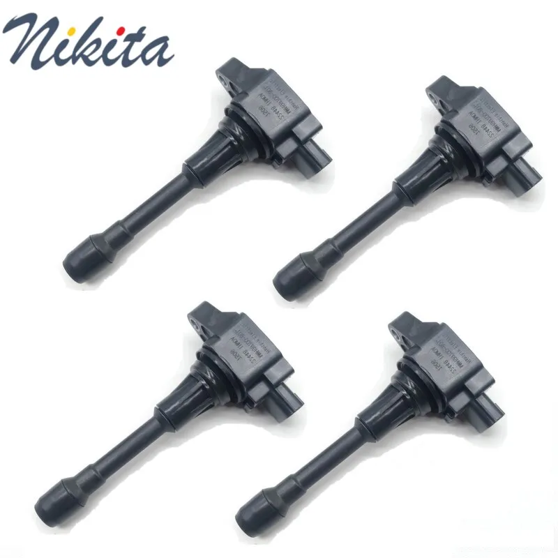 4pcs High Quality Ignition Coil For Nissan Tiida C12 Sunny N17 March