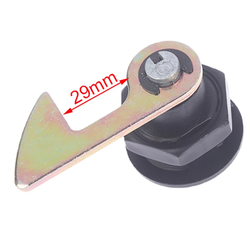 Short Hook Rear Tail Box Key Switch Lock for Motorcycle Quad ATV Go Kart Trunk Lock Accessories Motorcycle Rear Locks