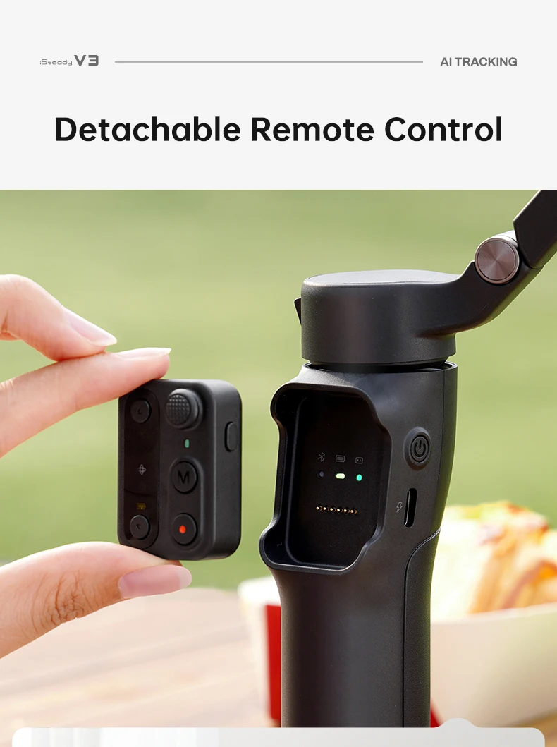 iSteady V3 Gimbal Stabilizer for Smartphone,3-Axis Phone Gimbal for Video Record