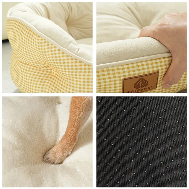 Dog Sleeping Mat All Season Universal Rotundity Pet Nest Durable Grip Dog Kennel Anti Tear Bite Dog Cat Beds Wear Resistant Home 2