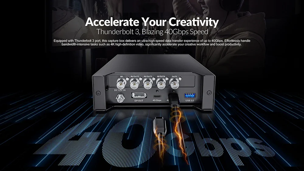 AVMATRIX TB-C12-4K,TB-C41/C42,TB-P30/P51 Thunderbolt Box Versatile Tools for Vid