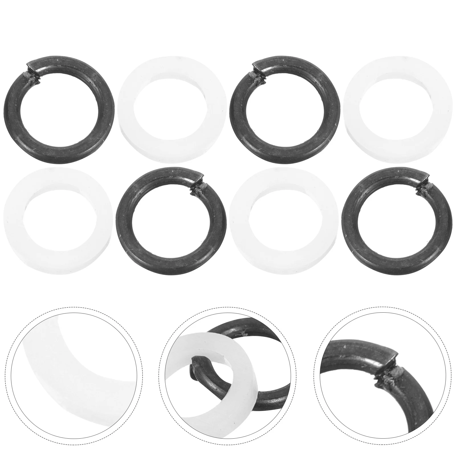 

Guitar Tuning Peg Tuner Washer Plastic Tuner Gaskets for Guitar Tuners Metal Tuner Spacer Guitar Supply Accessory