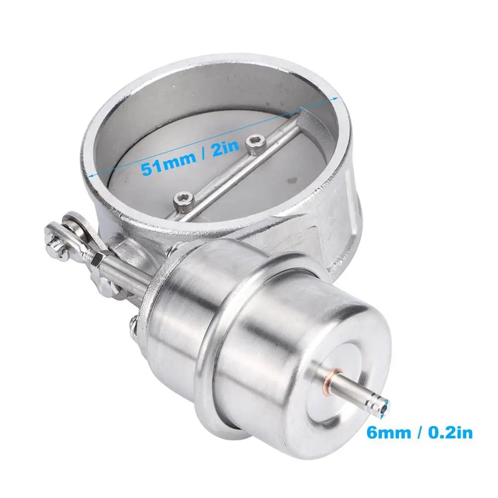 Exhaust System Parts Exhaust Control Valve 63mm/2.5in Stainless Steel Material for e30 325i 318i M3