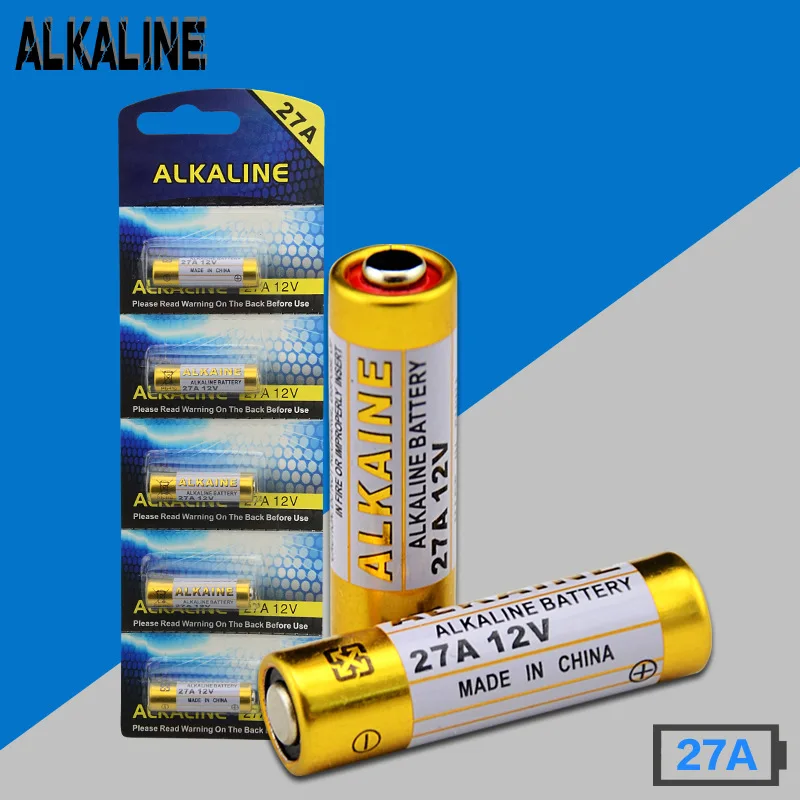 Щелочная батарея 12 В A27 27A G27A MN27 MS27 GP27A L828 V27GA ALK27A A27BP K27A VR27 R27A для сигнализации, пульт дистанционного управления, сухая батарея, 20 шт.