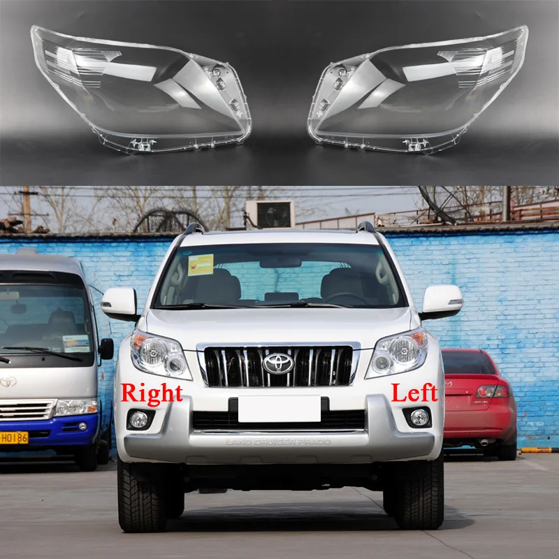 Auto Light Caps For Toyota Land Cruiser Prado 2010 2013 Car Headlight