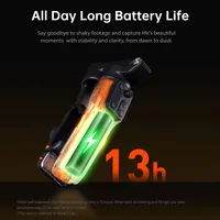Hohem iSteady V3 Smartphone Stabilizer Ai Face Tracking 3-Axis Phone Gimbal Built-in Selfie Stick Portable for iPhone15/Samsung 2
