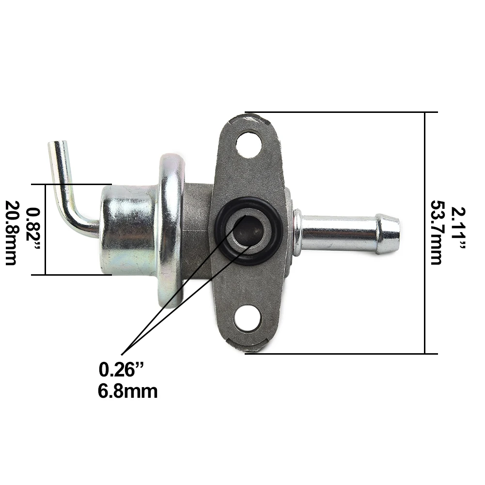 

Fuel Injector Pressure Regulator Car Engine Parts For CBR929RE For CBR954RR 02-2003 Fuel Pressure Regulator Metal For Honda