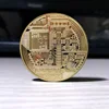 12PCS Bitcoin Coin Gold And Silver Metal 40MM Treasure Hunt Game For Adults Kids Play Money Commemorative Gifts Art Collections 6