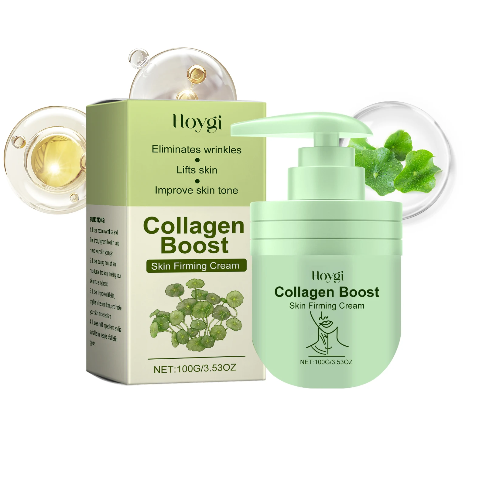 Collagen Firming Cream for Body Reduce Dark Spots Improve Fine Lines Even Skin Tone Nourishing Lifting Moisturzing Body Lotion 2