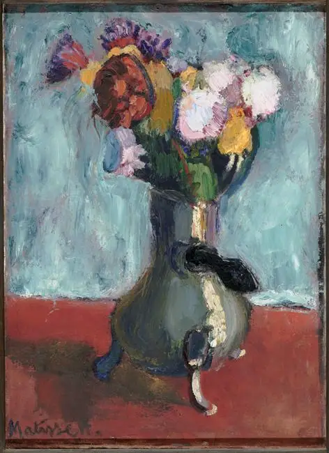 

Canvas painting wall art ,flowers in chocolate 1902 by henri matisse,Free Shipping,High Quality