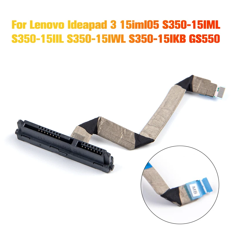 

Для Ideapad 3 15iml05 S350-15IML GS550 разъем SATA HDD Flex Cable